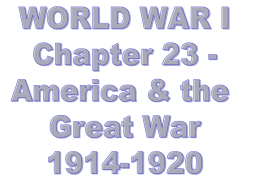 WWI battles and more