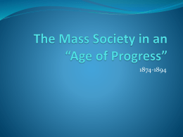 Age of Progress - AP European History
