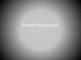 French Revolution - Okemos Public Schools