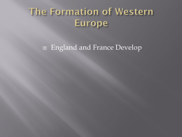 The Formation of Western Europe - Har