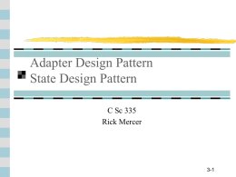 Adapter Design Pattern - Arizona Computer Science