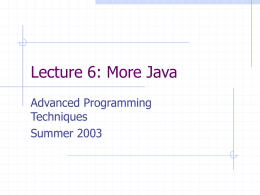 Lecture 1: Introduction, Basic UNIX