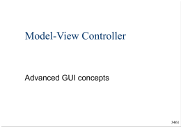 Model-View Controller