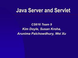 Java Server/Servlet