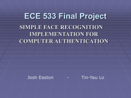 ECE 533 Final Project - Computer