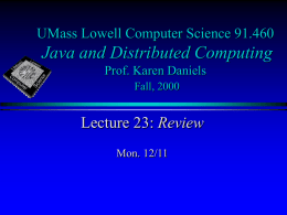 JDC_Lecture23 - Computer Science