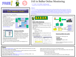 BaBar Fast Monitoring