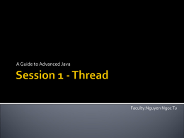 Session1-Thread - fpt
