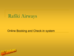 Rafiki Airways