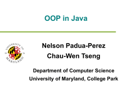 PPT - UMD Department of Computer Science