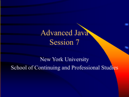 session7 - Advanced Java