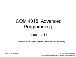 ICOM4015-lec11