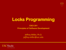 LocksProgrammingx