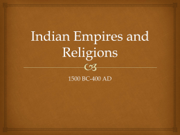 Indian empires, hindusim, budhism
