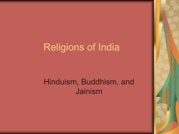 Religions of India - Fulton County Schools