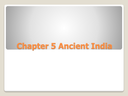 Chapter 4 Ancient India