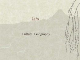 Asia - Mrdgeography!