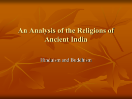 Hinduism and Buddhism PPT - The Rankin