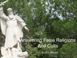 Answering False Religions And Cults