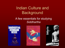 Indian Culture, Hinduism, and Buddhism