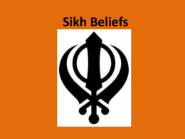 Sikh Beliefs