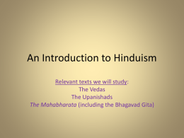 An Introduction to Hinduismx