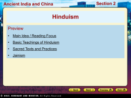 Ancient India and China Section 2