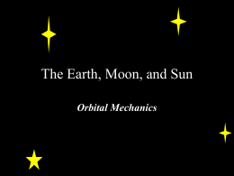 The Earth, Moon, and Sun
