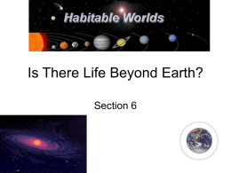Is There Life Beyond Earth? PowerPoint