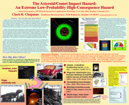 The Asteroid/Comet Impact Hazard: An Extreme Low