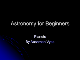 Astronomy for Beginners - The World of Astronomy
