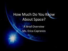 How Much Do You Know About Outer Space?