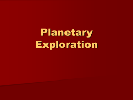 Planetary Exploration slides