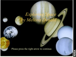 Space WebQuest for 3pts Extra Credit Due by 3/19