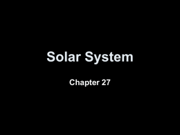 Solar System - MrsAllisonMagee