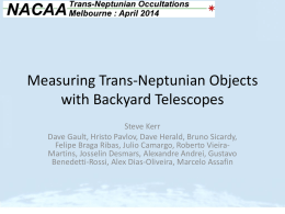 Measuring Trans-Neptunian Objects with Backyard Telescopes