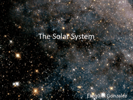 The solar system by Ezequiel