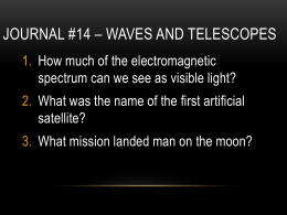 Waves and Telescopes