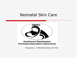 Neonatal Dermatology