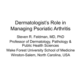 Dermatologist Role i..