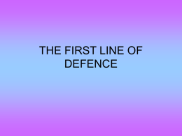 the first line of defence - Teachnet UK-home