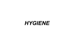 hygiene skin care