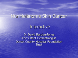 Skin Cancer Interactive Presentation