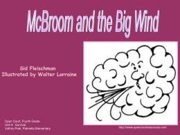 McBroom and the Big Wind - Open Court Resources.com