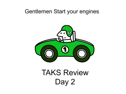 TAKS_Review_Day_2