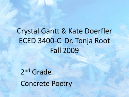 Kate Doerfler & Crystal Gantt PwPt