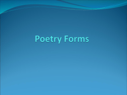 Poetry Collection