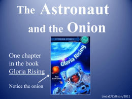 unit 1 week 4 vocab introduction The Astronaut and Onion PP