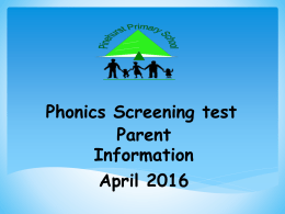 Document - Pinehurst Primary School