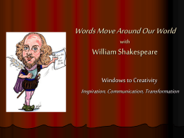 William Shakespeare - Bibb County Schools